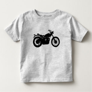 T-shirt graphique d'enfant en bas âge de moto
