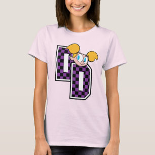 T-shirt Graphique des lettres de Dee Dee Athletic