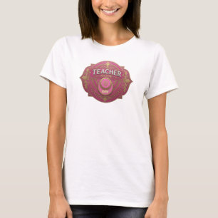T-shirt Graphique Designer Rouge Unique MODE D'ENSEIGNEMEN