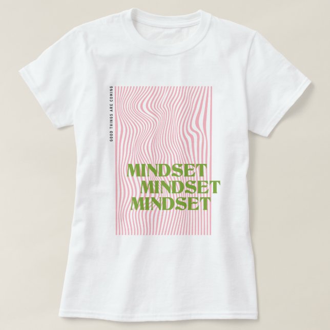 T-shirt Graphique d'onde rétro (Design devant)
