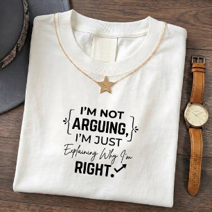 T-shirt graphique drôle de citation pour expliquer