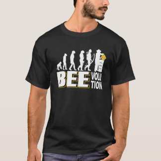 T-shirt Graphique drôle de l'évolution de l'apiculture ave