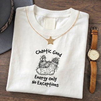 T-shirt graphique drôle de poulet sauvage