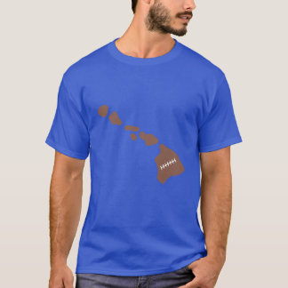 T-shirt Graphique du contour de l'État d'Hawaï
