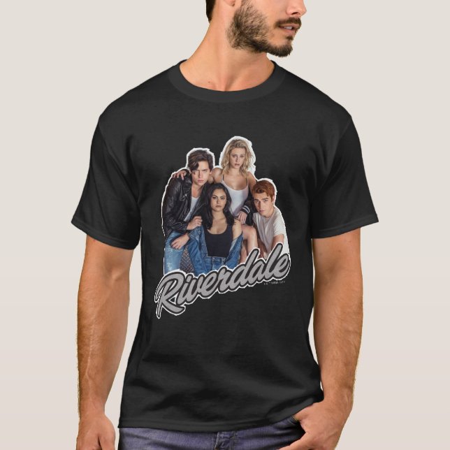 T-shirt Graphique du groupe Retro Riverdale (Devant)
