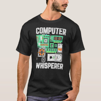 T-shirt Graphique du technicien informatique Whisperer