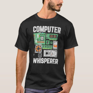 T-shirt Graphique du technicien informatique Whisperer