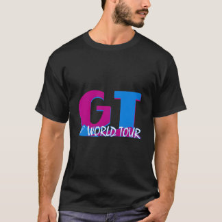 T-Shirt Graphique Du Tour Du Monde Gt Bmx