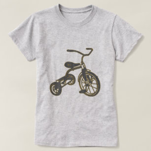 T-shirt Graphique du tricycle d'enfants