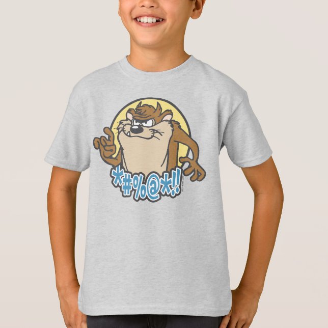 T-shirt Graphique en cercle extensible TAZ™ (Devant)