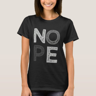 T-shirt Graphique en couleur monochrome grise non
