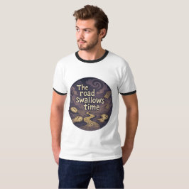 T-shirt graphique en temps surréel