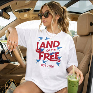 T-shirt Graphique Feu d'artifice pour les 250 ans d'Amériq