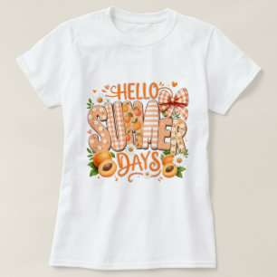T-shirt graphique Fun Hello Summer