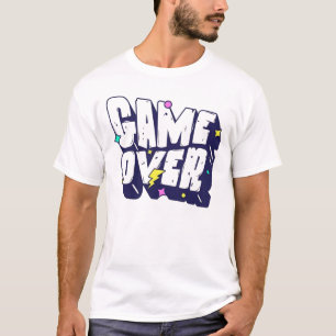 T-Shirt Graphique « Game Over » – Tee pour Rétro G
