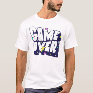 T-Shirt Graphique « Game Over » – Tee pour Rétro G