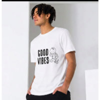 T-shirt graphique Good Vibes | Tee-shirt minimalis