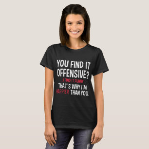 T-shirt Graphique grossier adulte frais sarcastique drôle