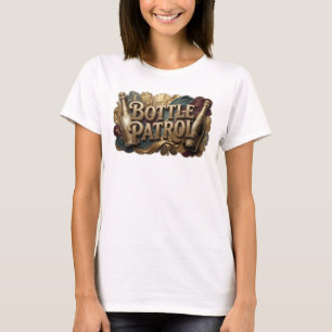 T-shirt graphique Iconique Orange BOTTLE PATROL