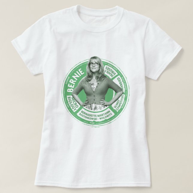 T-shirt Graphique Info Bernadette (Design devant)