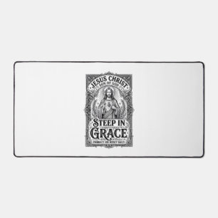 T-shirt graphique Jésus amateur de thé chrétien