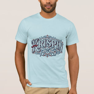 T-shirt graphique KRISPIN Vintage Barber Shop
