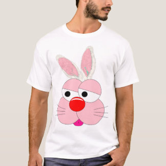T-shirt graphique lapin de dessin animé mignon - S