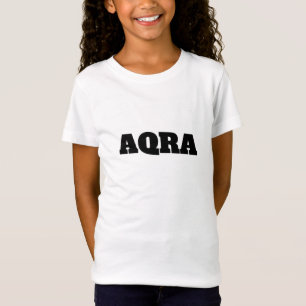 T-Shirt graphique minimaliste Signature AQRA