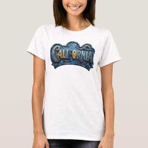T-shirt graphique Navy CALIFORNIA artistique