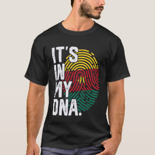 T-shirt Graphique Patriotique Empreinte Digitale Drapeau R