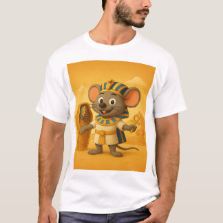 T-shirt graphique Pharaon antique | Style égyptien