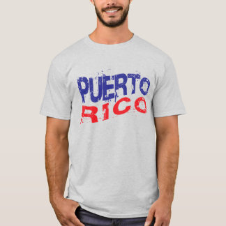 T-shirt graphique Porto Rico en détresse
