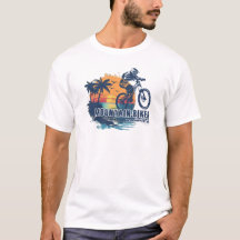T-Shirt graphique pour cycliste de montagne pour l