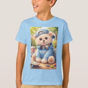 T-shirt graphique pour enfants mignons Douce et
