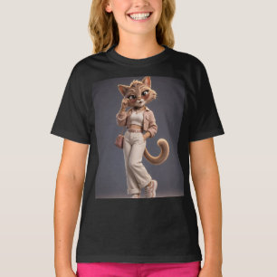 T-shirt graphique pour enfants mignons Douce et