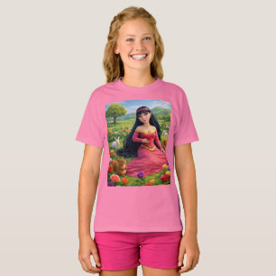 T-shirt graphique pour enfants mignons Douce et