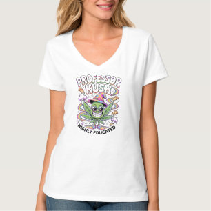T-shirt graphique pour femme ADOM "Professor Kush"