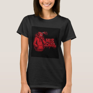 T-shirt graphique pour femmes ADOM "MLS School"