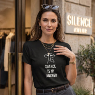 T-shirt graphique pour femmes avec mentalité stoïq