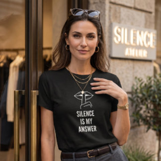 T-shirt graphique pour femmes avec mentalité stoïq