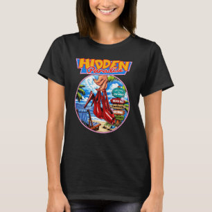 T-shirt graphique pour femmes Hidden Paradise