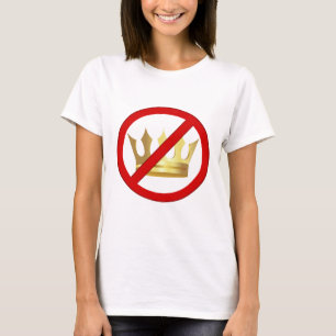 T-shirt graphique pour femmes 'No Kings'