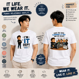 T-shirt graphique pour programmeur et support tech