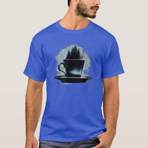 T-shirt Graphique quotidien Grind TeeCoffeeThème s