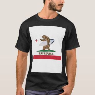 T-shirt Graphique République surf