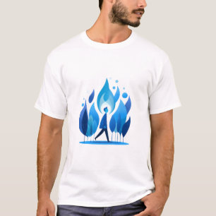 T-Shirt Graphique Rétro Camp d'Été