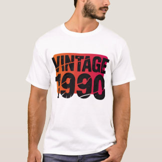 T-shirt Graphique Rétro Vintage 1990 Coucher de Soleil en