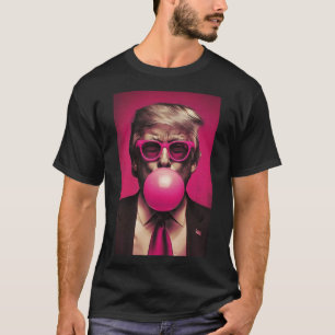 T-shirt Graphique rose Bubblegum