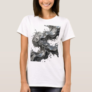 T-shirt graphique Statement Silver GEARS IN MOTION