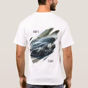T-Shirt Graphique Street Eagle Drift Car Urban Rac
